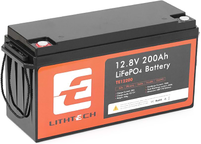 Аккумулятор для ИБП LITHTECH 12.8V 200Ah (TE12200B)